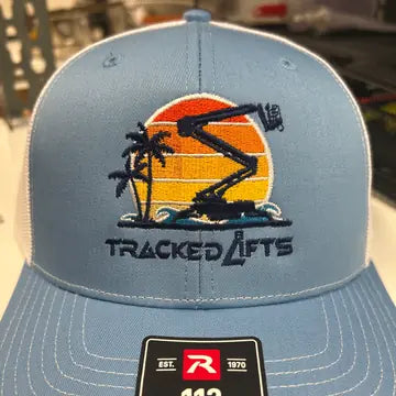 Proof photo 14 of 128: a customer logo stitched on a test hat