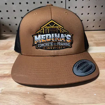 Proof photo 15 of 128: a customer logo stitched for approval
