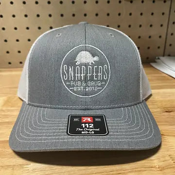 Proof photo 17 of 128: a customer logo stitched on a test hat