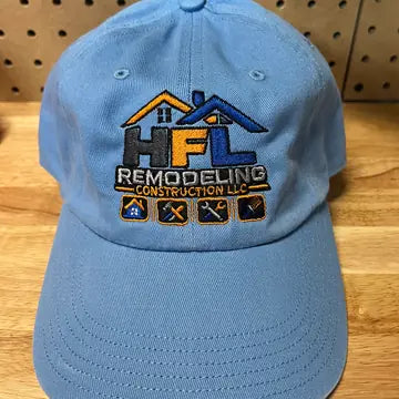 Proof photo 22 of 128: a customer logo stitched on test fabric
